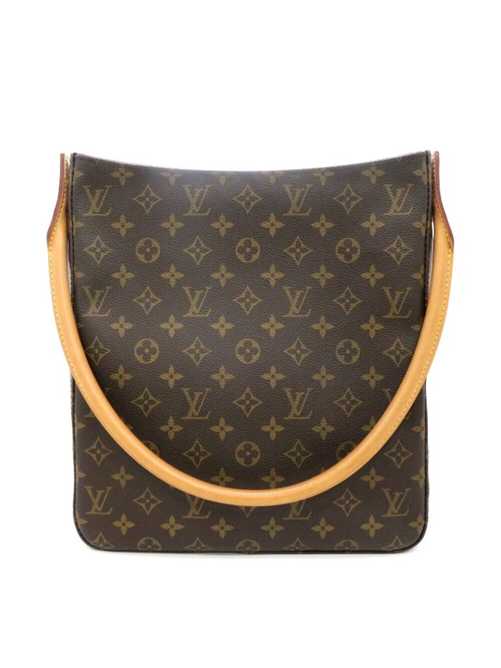 Louis Vuitton Looping GM Shoulder Bag Monogram Canvas Brown